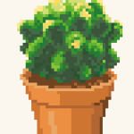 Cactus II Cross Stitch Pattern (Medium)