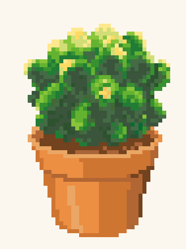 Cactus II Cross Stitch Pattern (Medium)