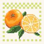 Fruit Pattern G016 Cross Stitch Pattern (Easy)