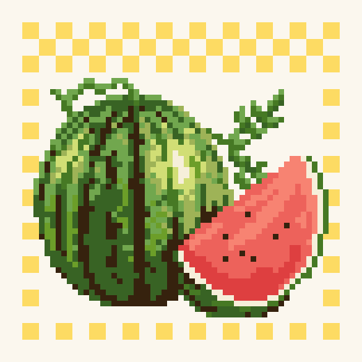 Fruit Pattern G019 Cross Stitch Pattern (Easy)