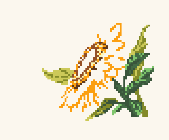 Cartoon Flower Little Daisy Cross Stitch Pattern (Easy)